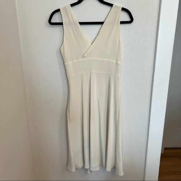 GUC Cream Midi Dress Sz S - Picture 2 of 5